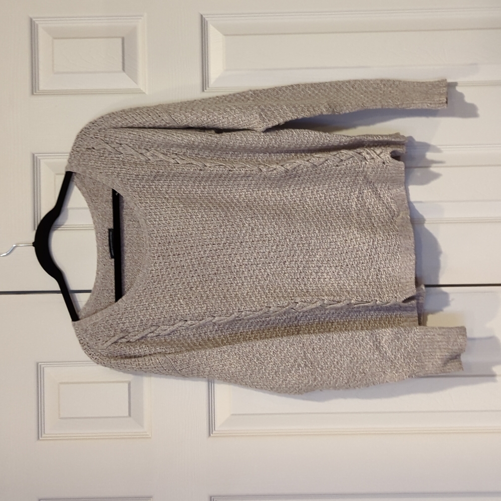 Stitched Detail Sweater in Cream